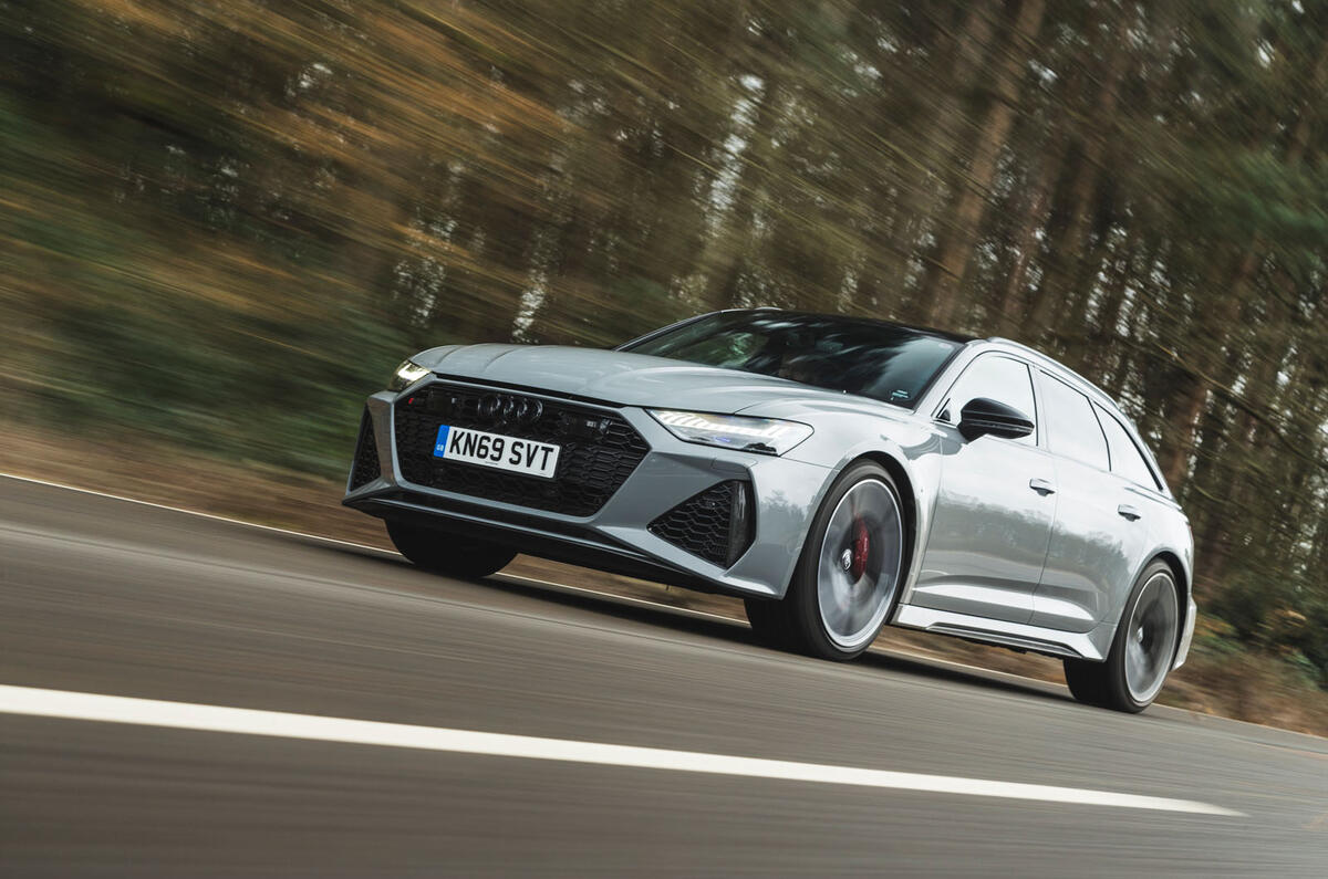 Audi RS6 Avant 2020 road test review - hero front