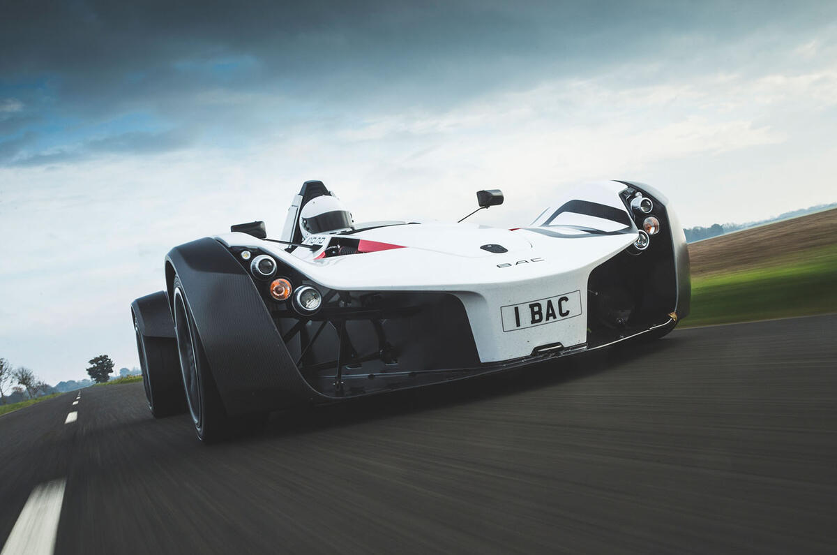 BAC Mono 2018 review - hero front