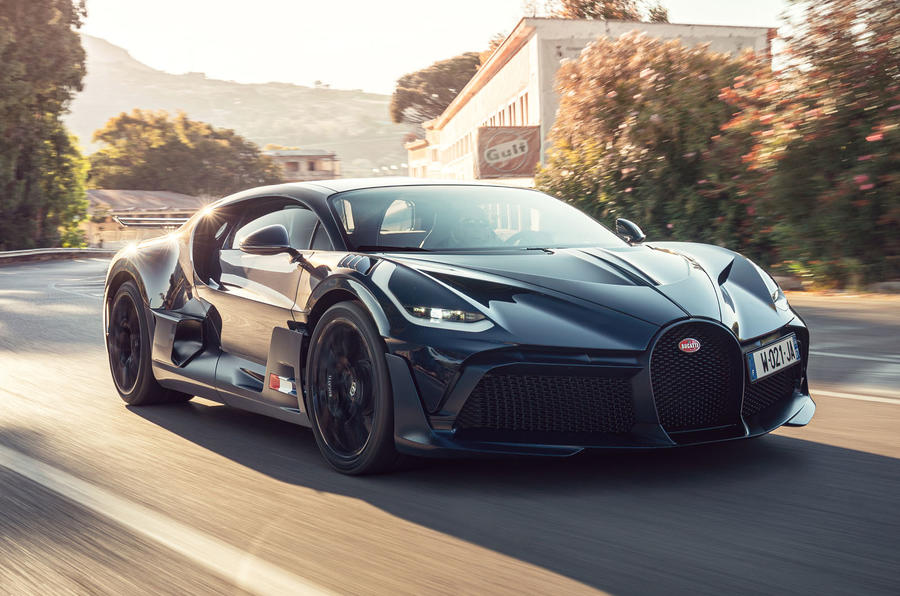 Bugatti Divo 2020 road test review - hero front