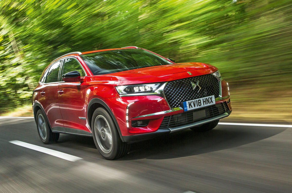 DS 7 Crossback 2018 road test review hero front