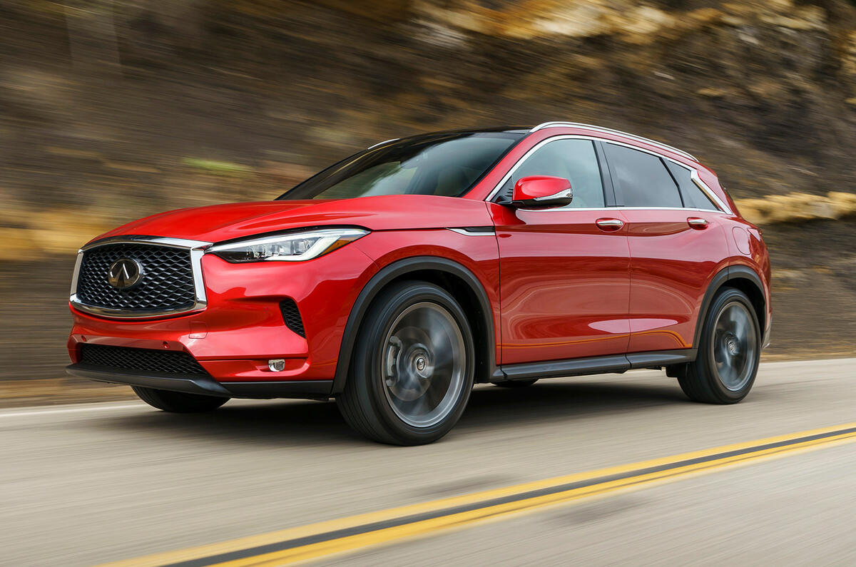 Infiniti QX50 2018 review - hero front