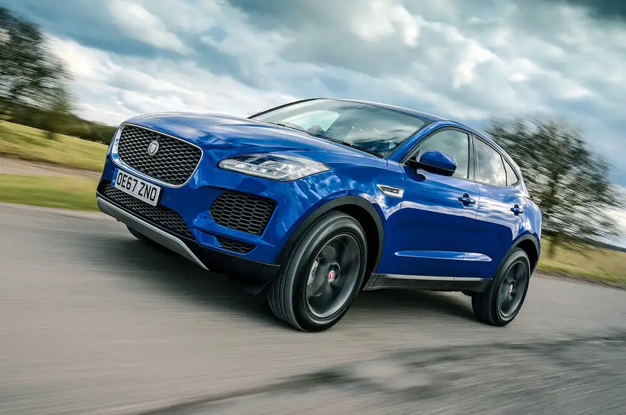 Jaguar E-Pace 2018 review hero front