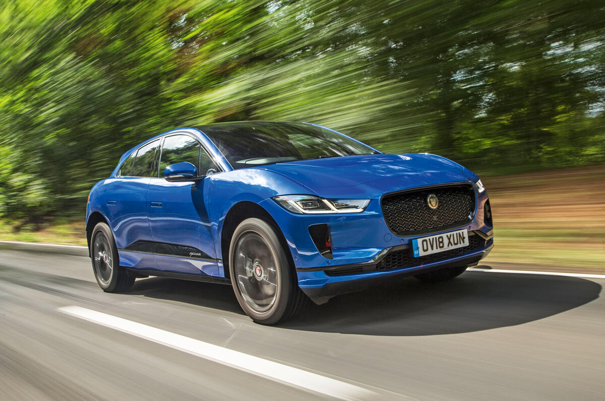 Jaguar I-Pace 2018 road test review hero front