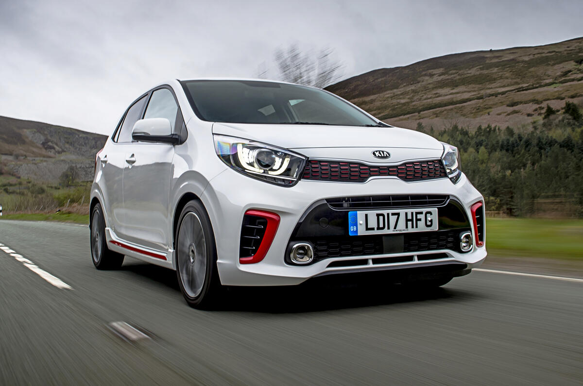 Kia Picanto review hero front