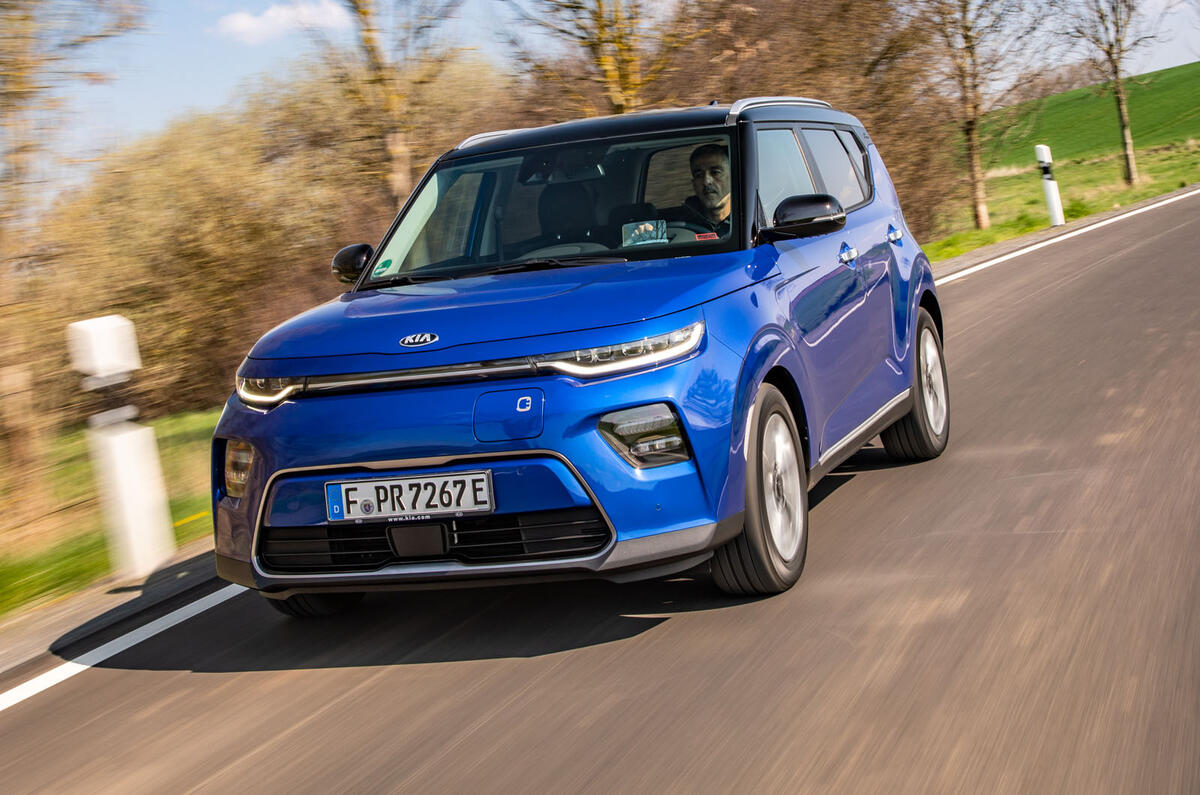 Kia Soul EV 2019 European first drive - hero front