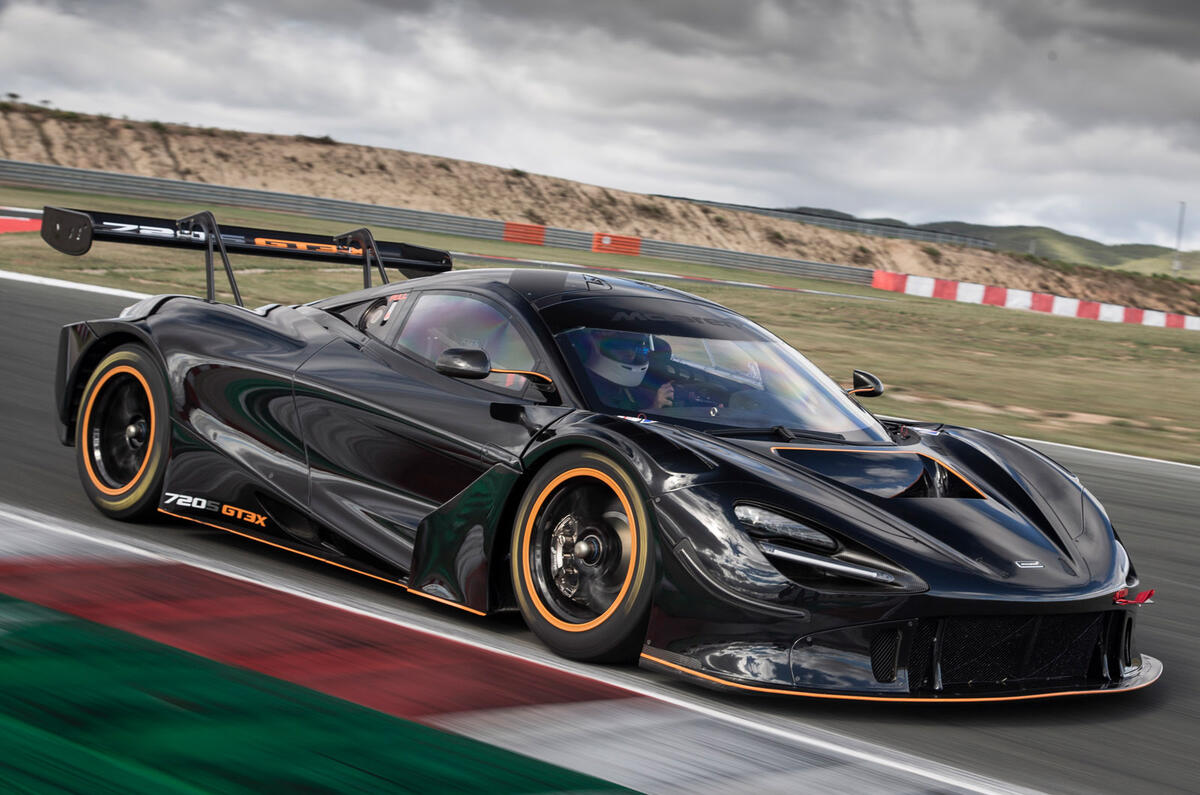 1 McLaren 720S GT3X 2021 first drive review hero front