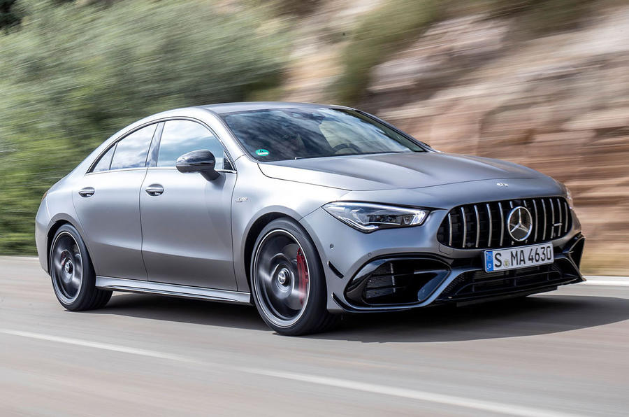 Mercedes-AMG CLA 45 S 2019 road test review - hero front