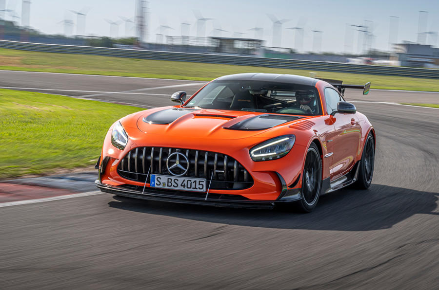 Mercedes-AMG GT Black Series road test review - hero front