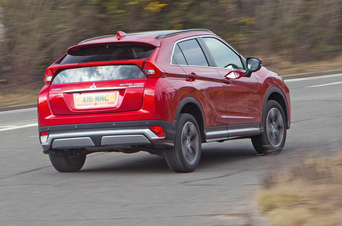 Mitsubishi Eclipse Cross ride & handling Autocar