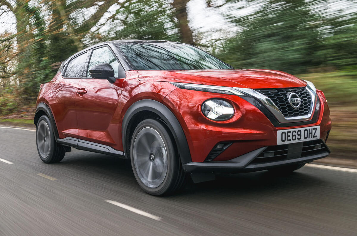 Nissan Juke 2020 road test review - hero front