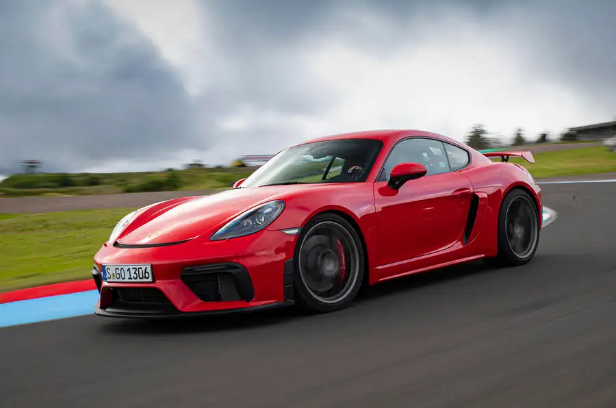 Porsche 718 Cayman GT4 2019 road test review - hero front