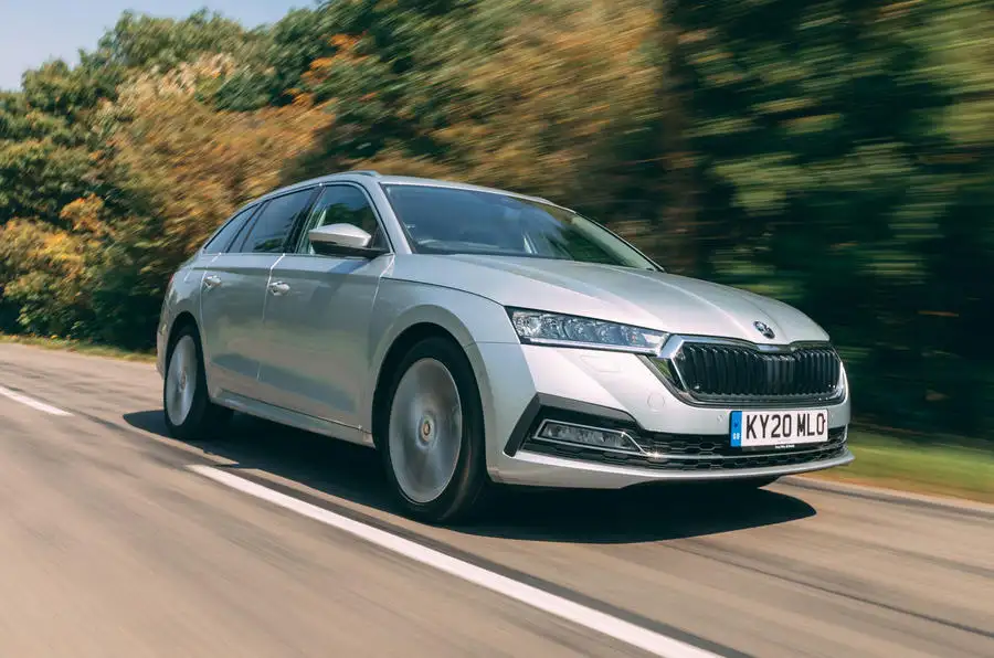 Skoda Octavia Estate 2020 road test review - hero front