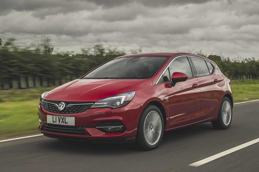 Vauxhall Astra 2019 road test review - hero front