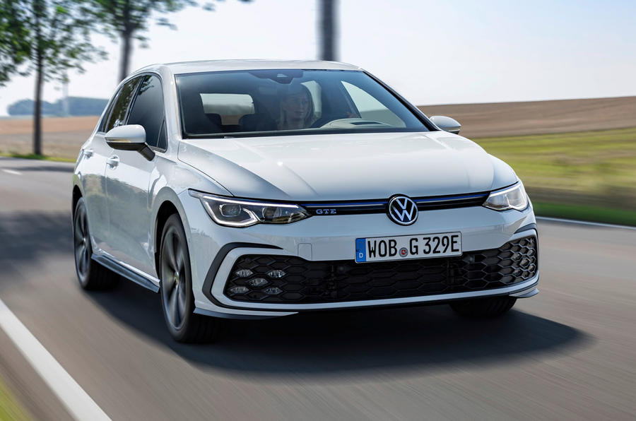 Volkswagen Golf GTE 2020 road test review - hero front