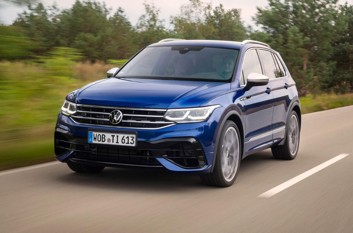 Volkswagen Tiguan R road test review - hero front