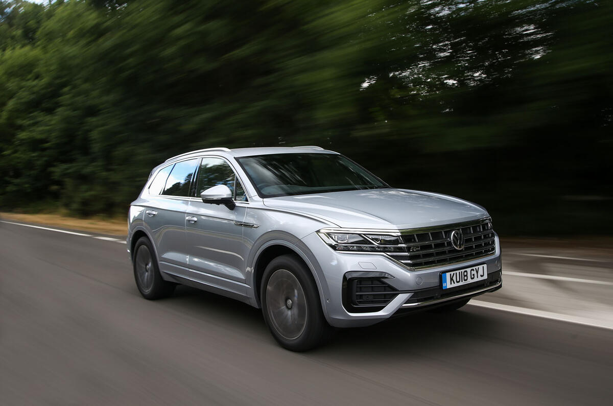 Volkswagen Touareg 2018 road test review hero front