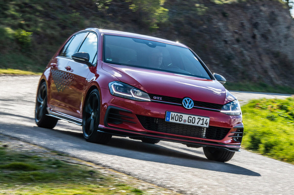 Volkswagen Golf GTI TCR 2019 road test review - hero front