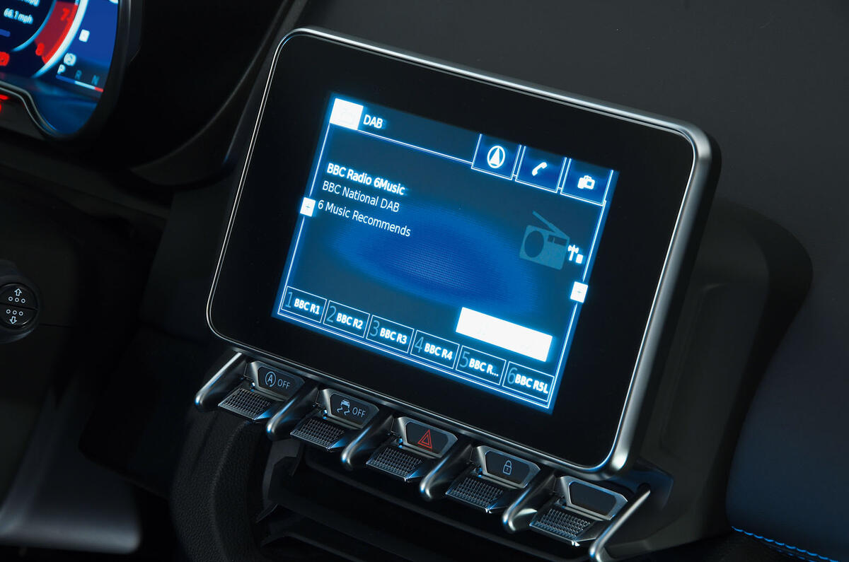 Alpine A110 2018 road test review infotainment