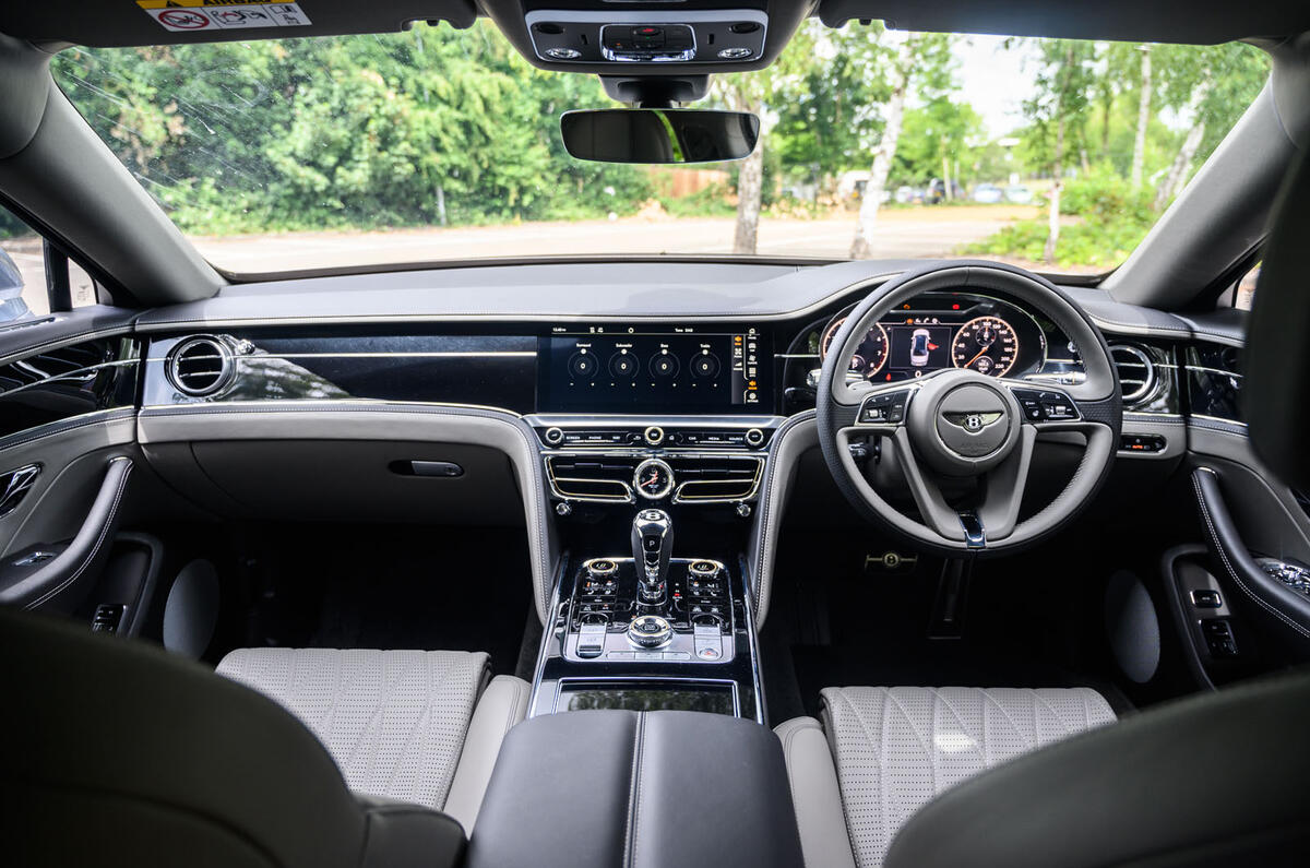 Bentley Flying Spur 2020 road test review - dashboard