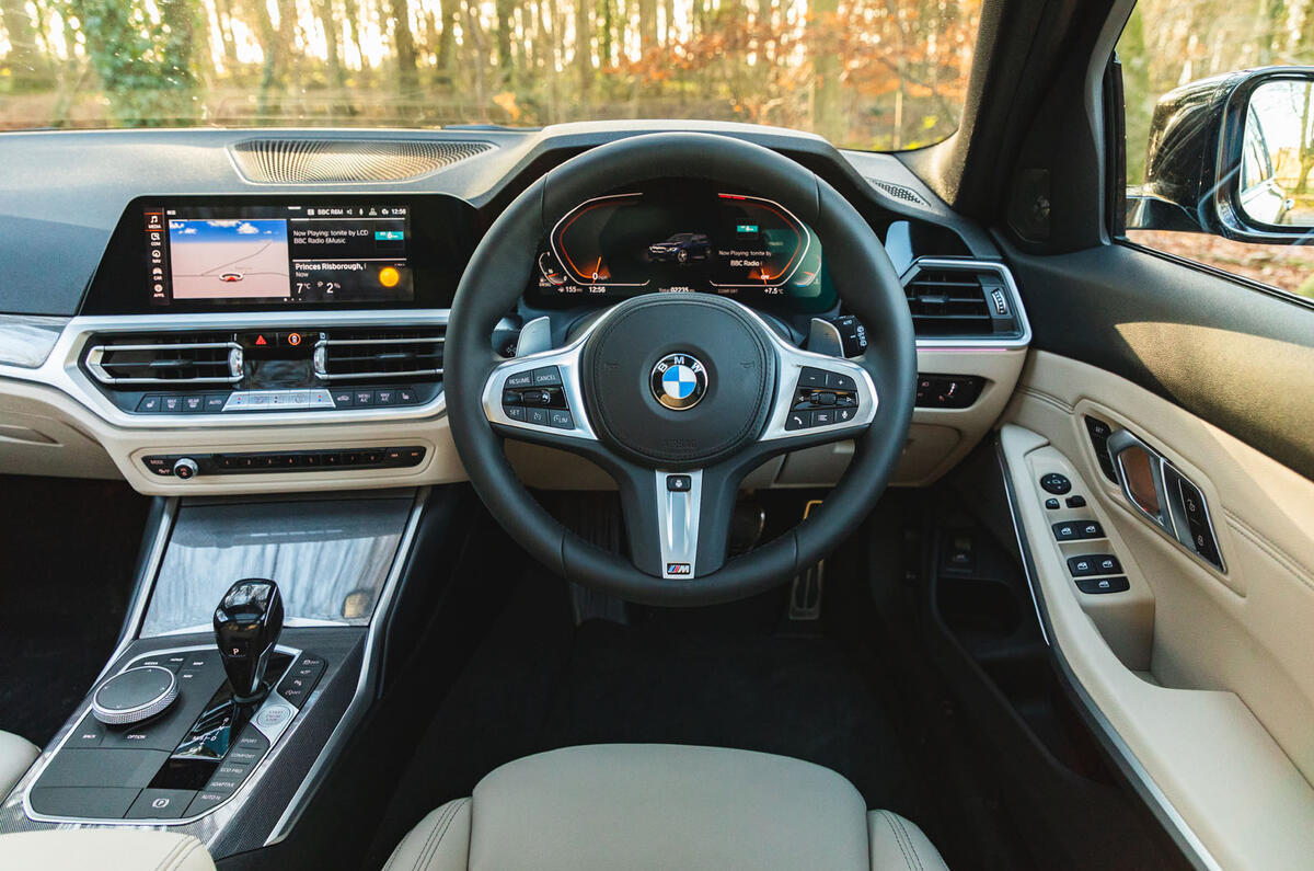 BMW 3 Series Touring 2020 road test review - dashboard