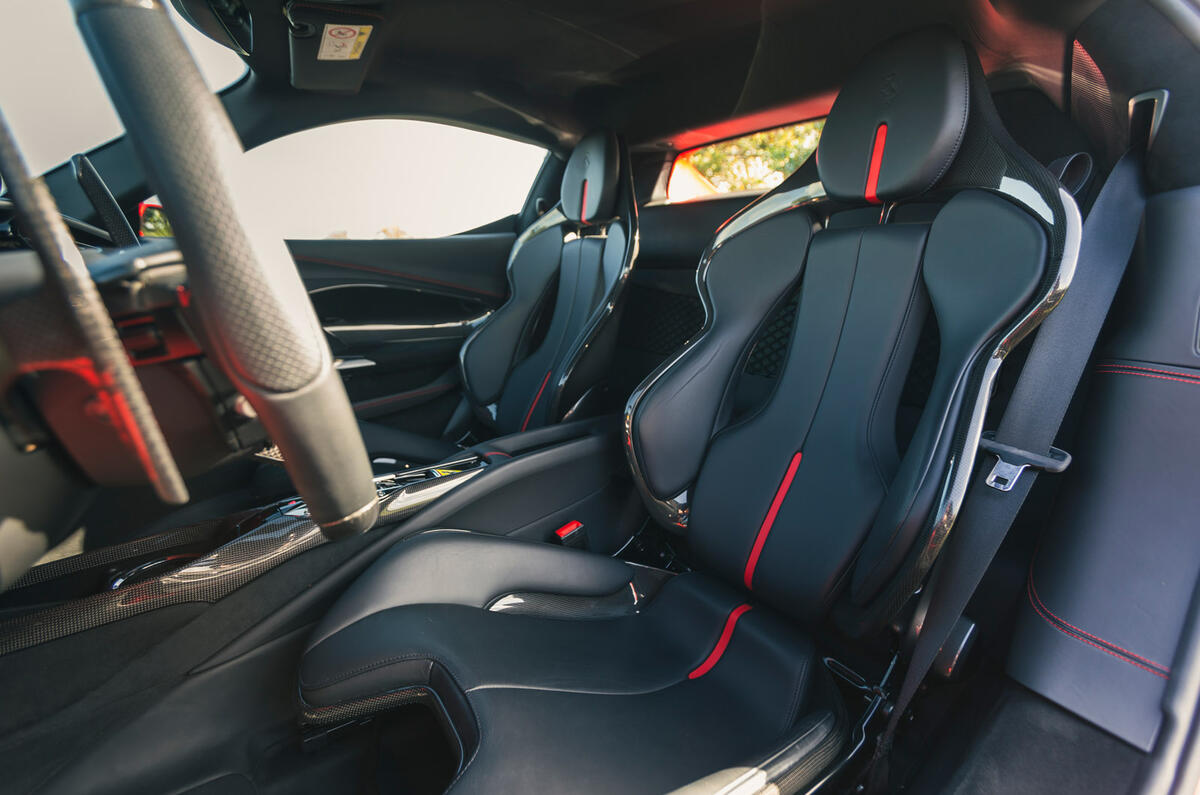 10 Ferrari 296 GTB RT 2023 front seats