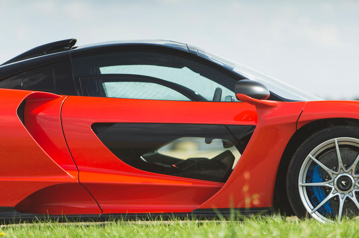 McLaren Senna 2018 road test review - doors