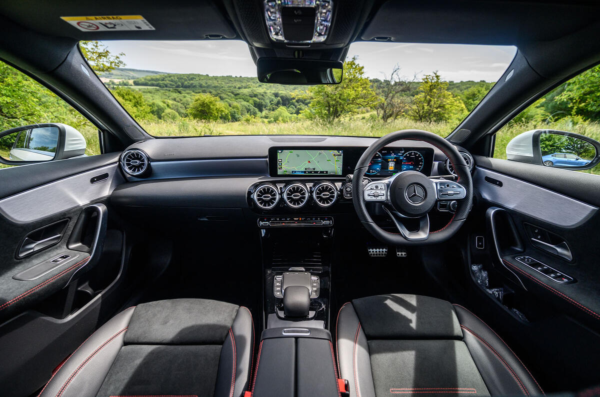 Mercedes Benz A Class 50e Interior Autocar