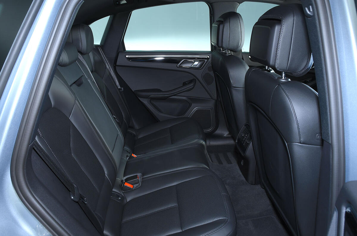 Porsche Macan 2019 road test review - rear seats