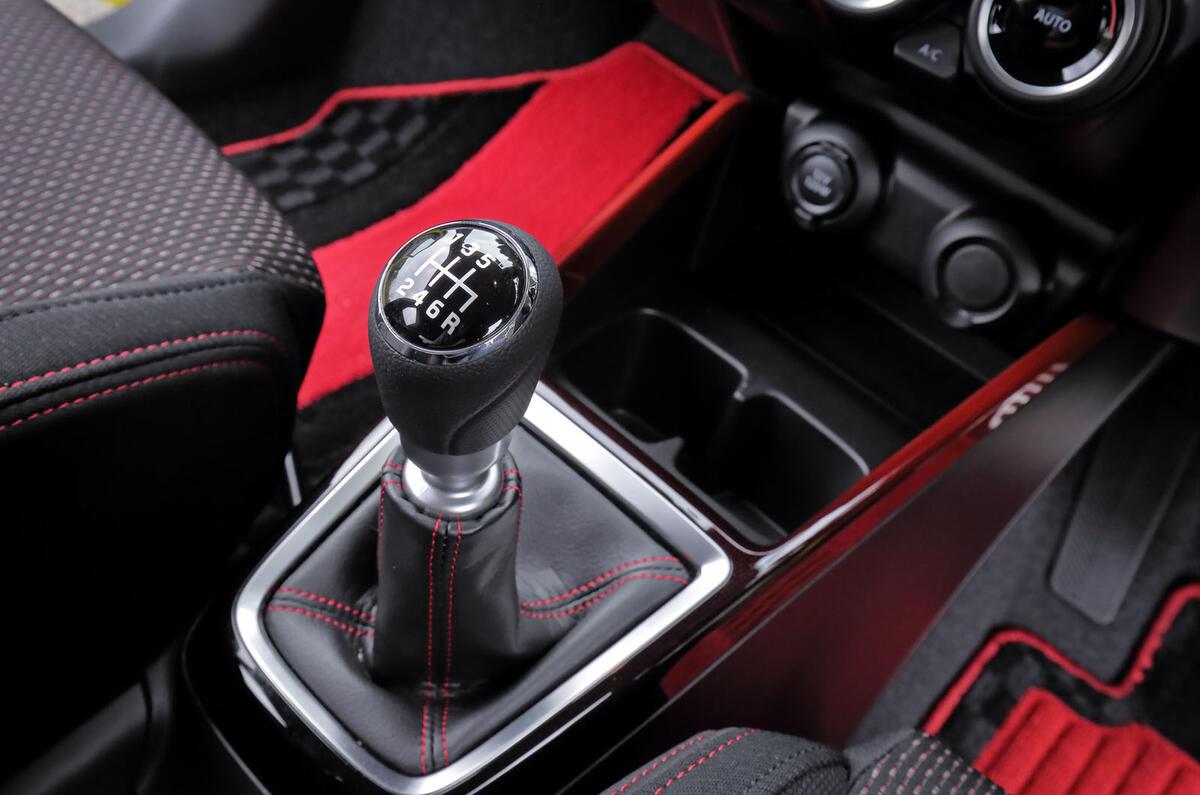 Suzuji Swift Sport Japan-spec review manual gearbox