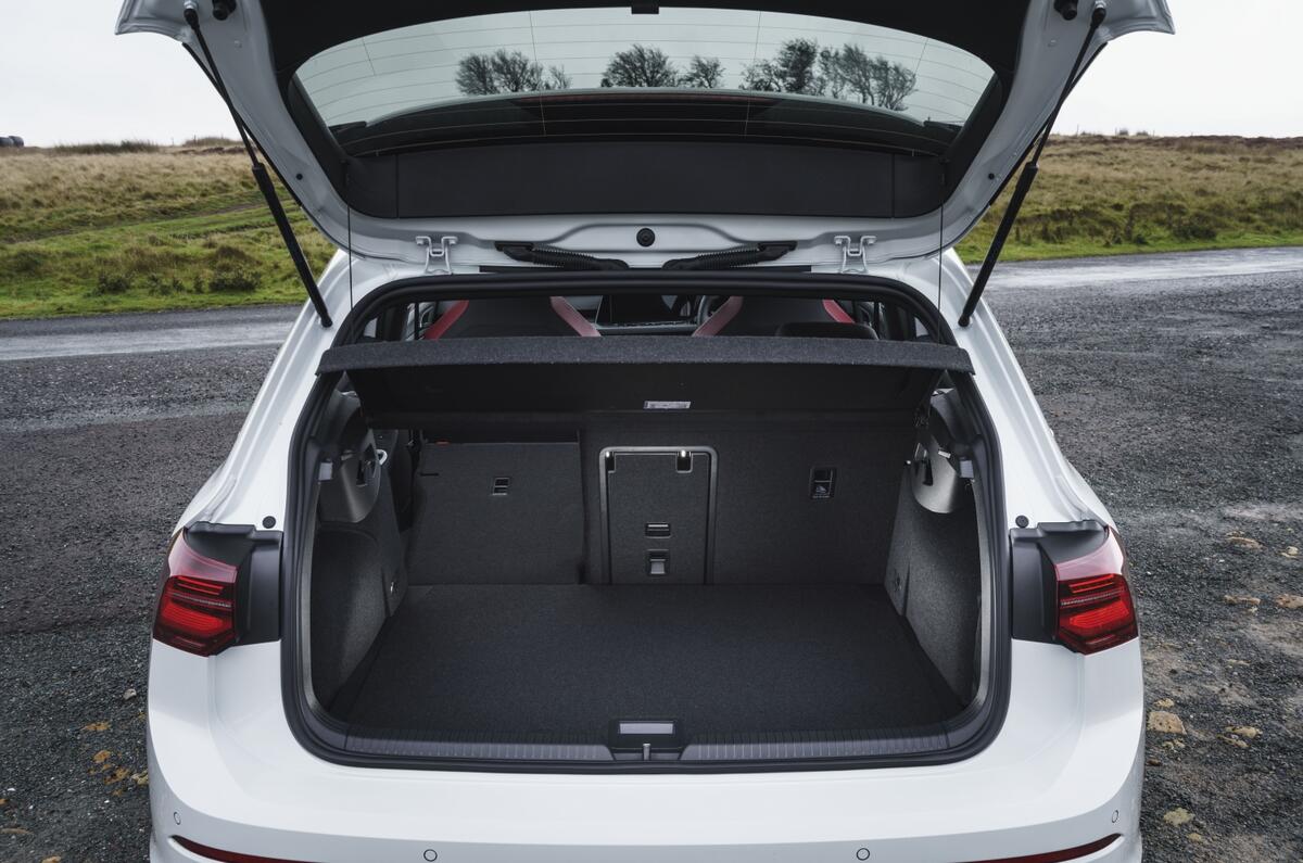 10 Volkswagen Golf GTI 2021 road test review boot