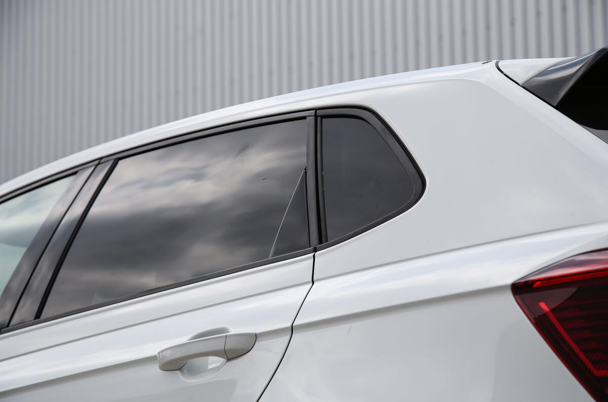 Volkswagen Polo GTI 2018 road test review rear quarter panel