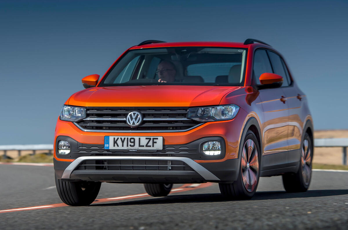 Volkswagen T-Cross 2019 : le bilan - un front en courbe