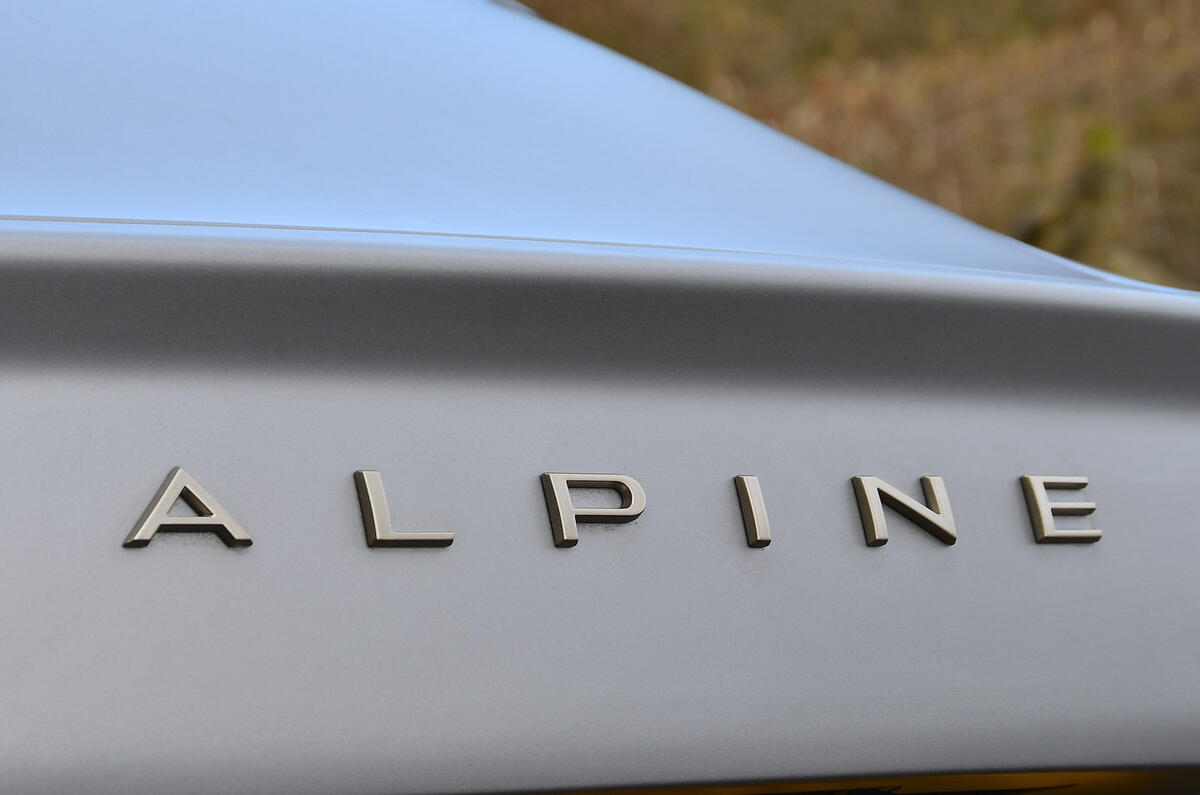 11 Alpine A110 Legende GT 2022 RT rear badge