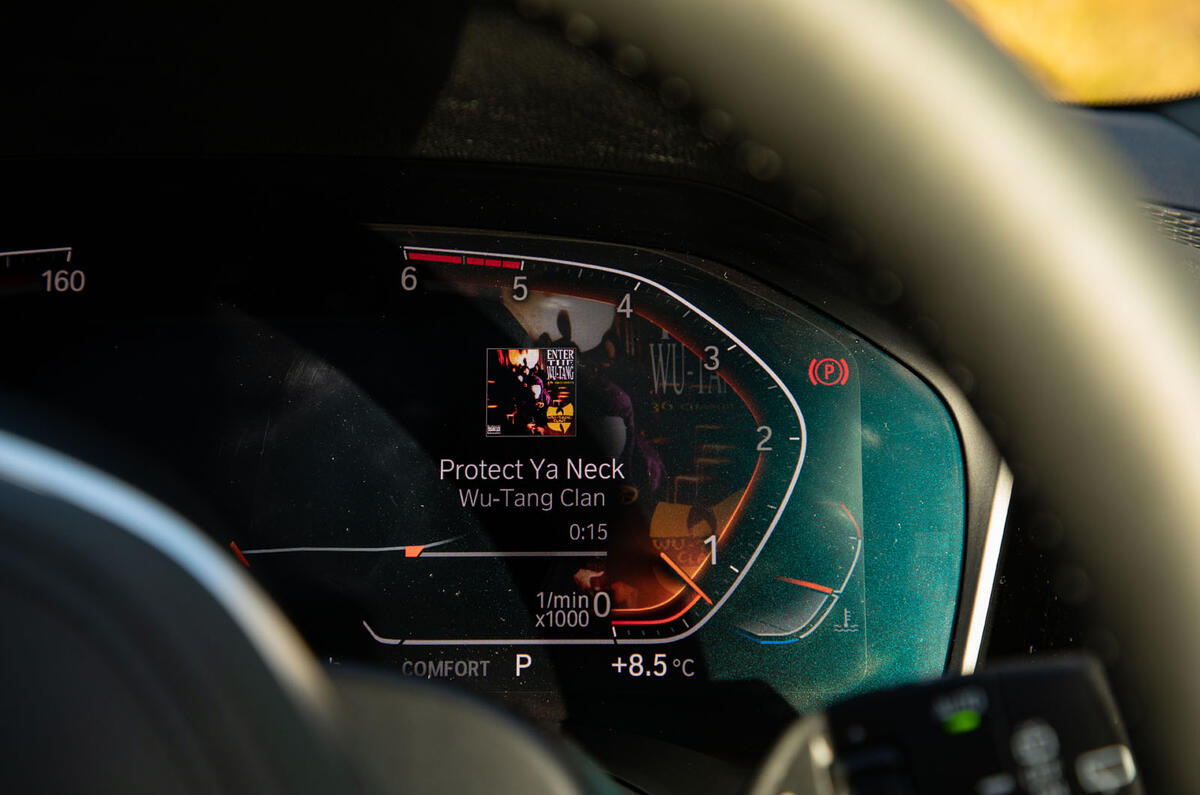 BMW 3 Series Touring 2020 road test review - instruments