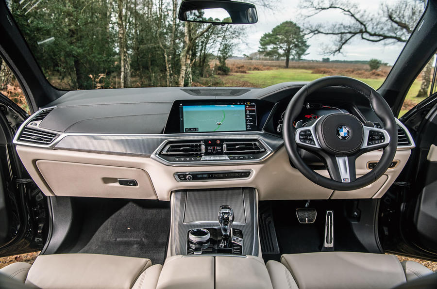 tournament Funds Scholar BMW X5 interior | Autocar