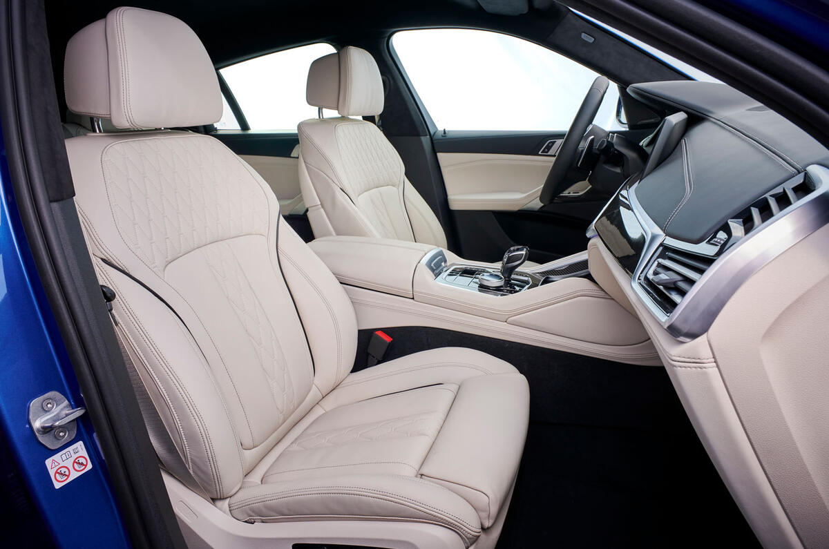 BMW X6 interior Autocar