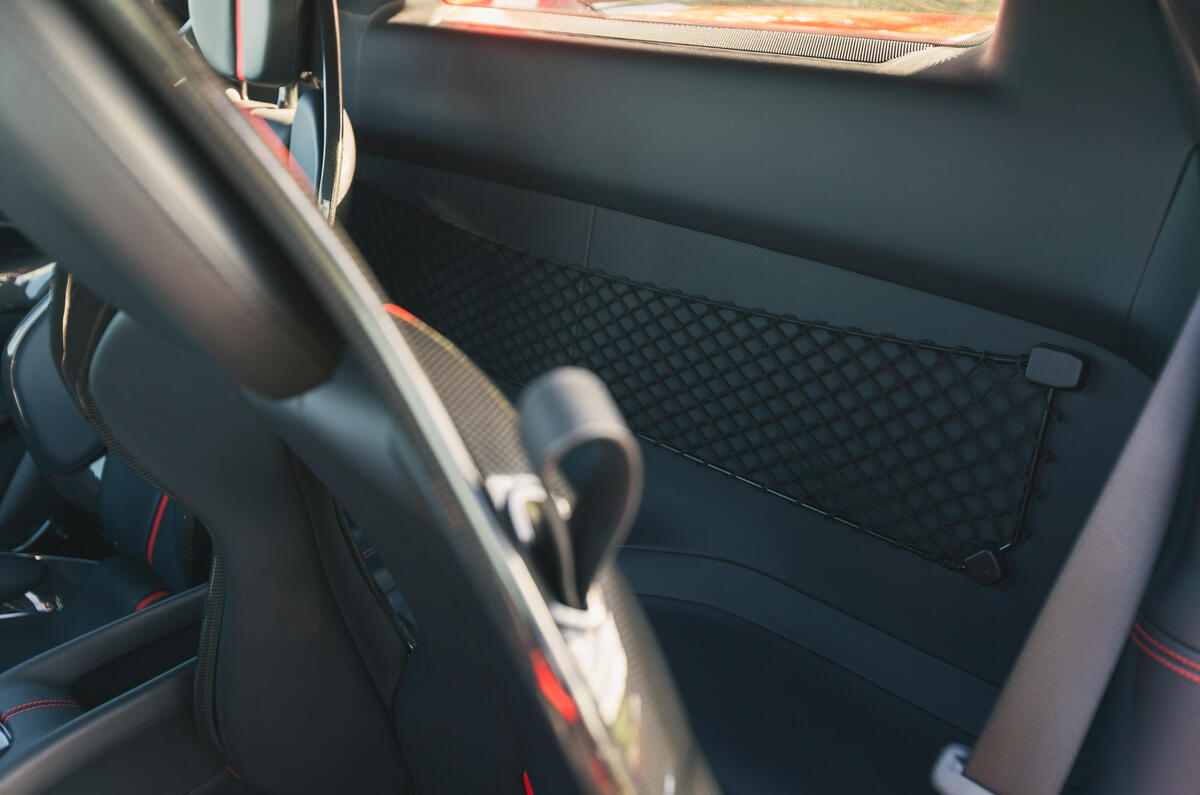 11 Ferrari 296 GTB RT 2023 shelf behind seats