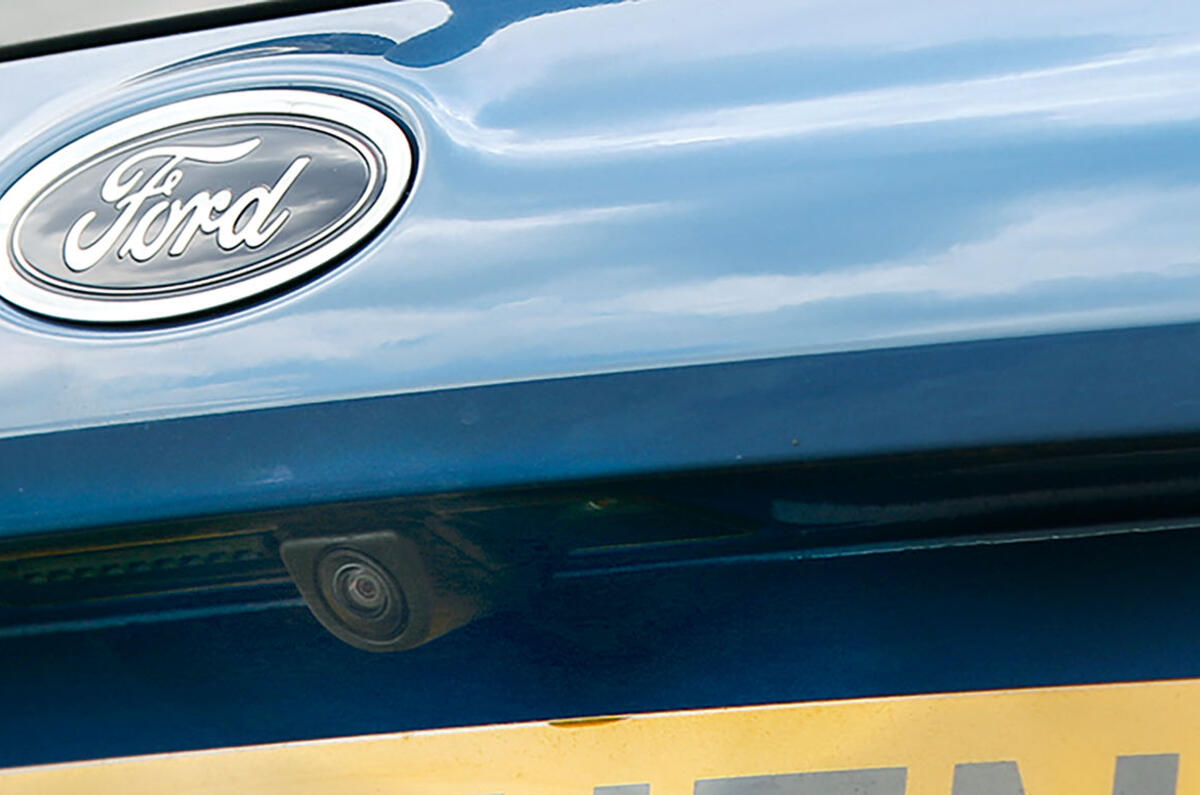 Ford Fiesta ST 2018 road test review reversing camera