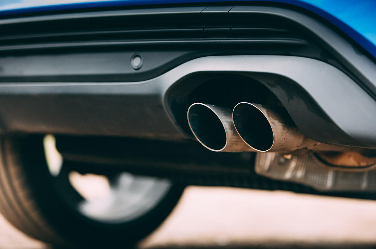 11 Ford Puma ST 2021 road test review exhaust