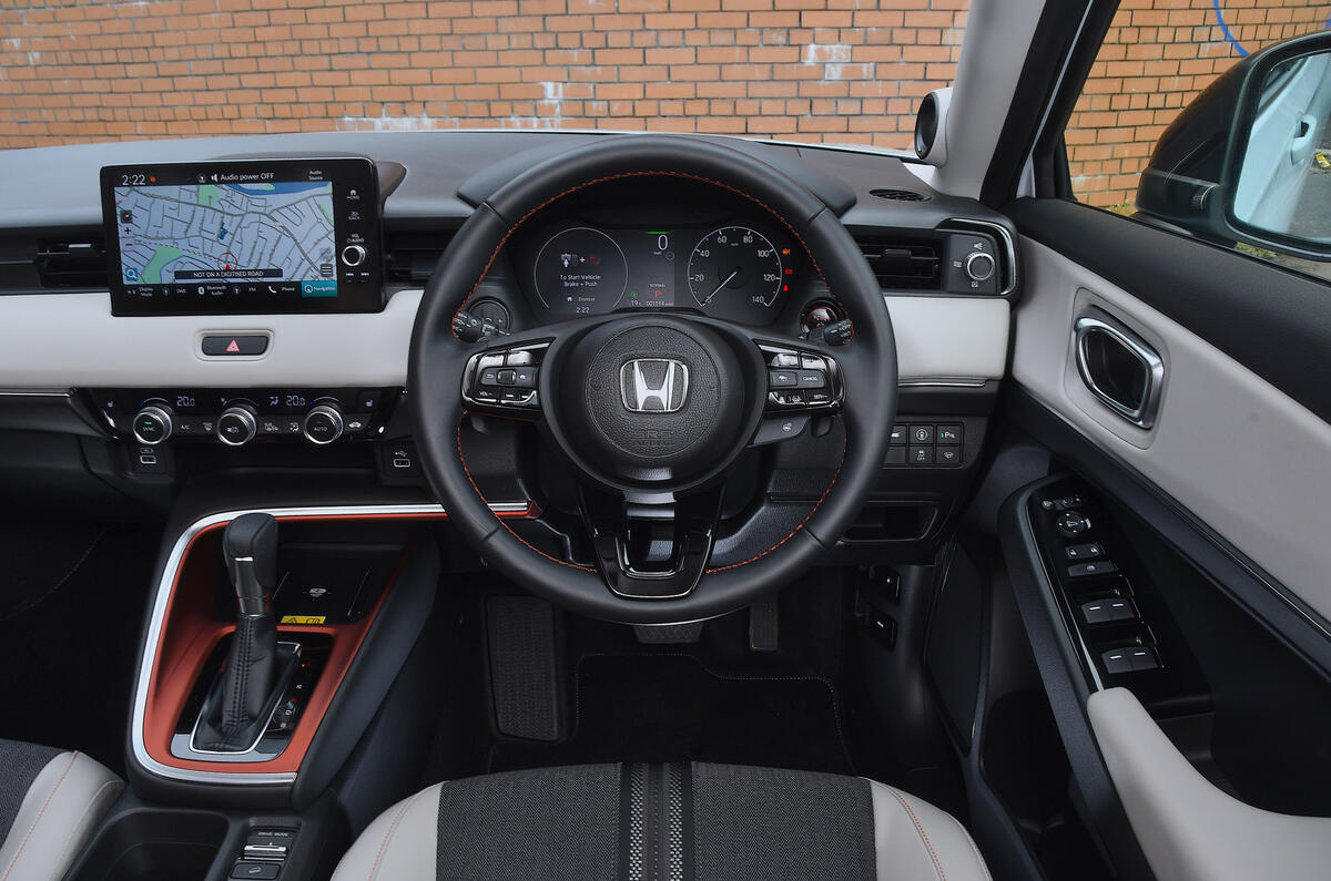 11 Honda HR V 2021 road test review dashboard