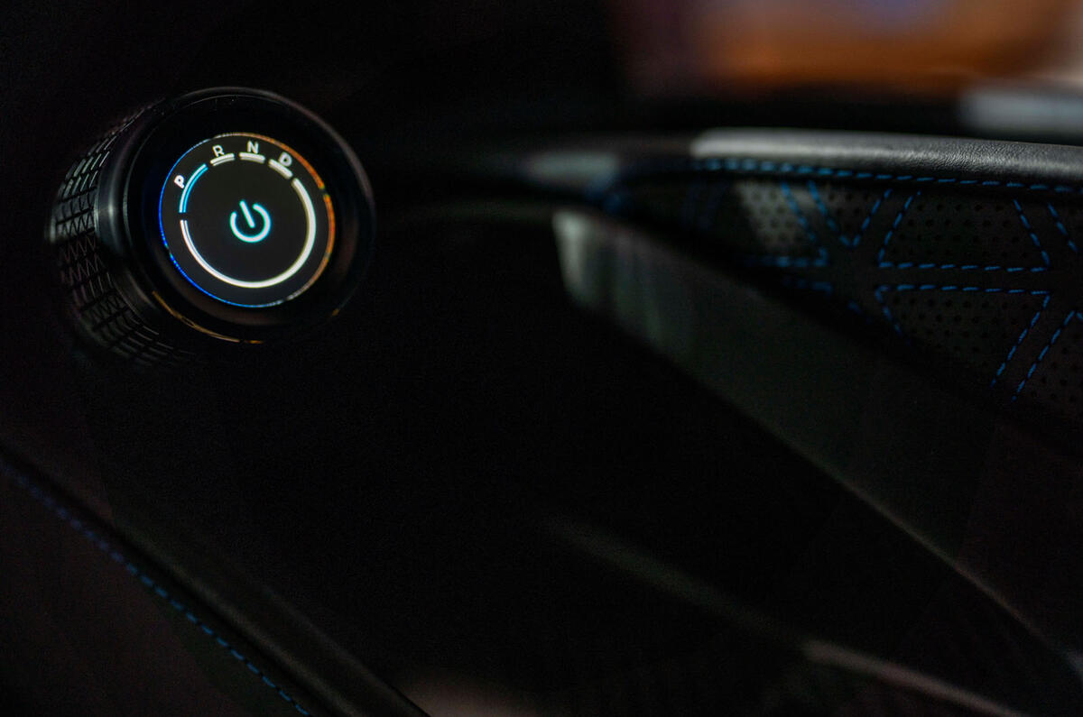 11 Pininfarina Battista 2021 first drive review start button