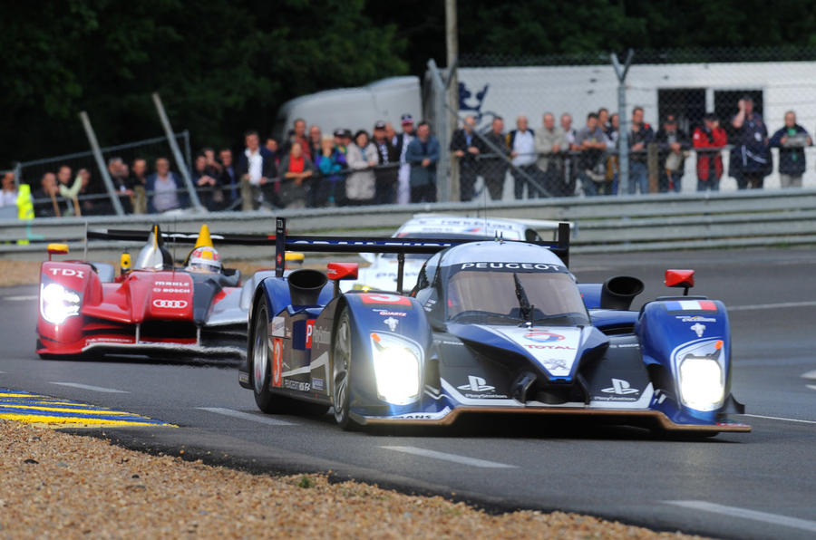 Peugeot takes Le Mans pole
