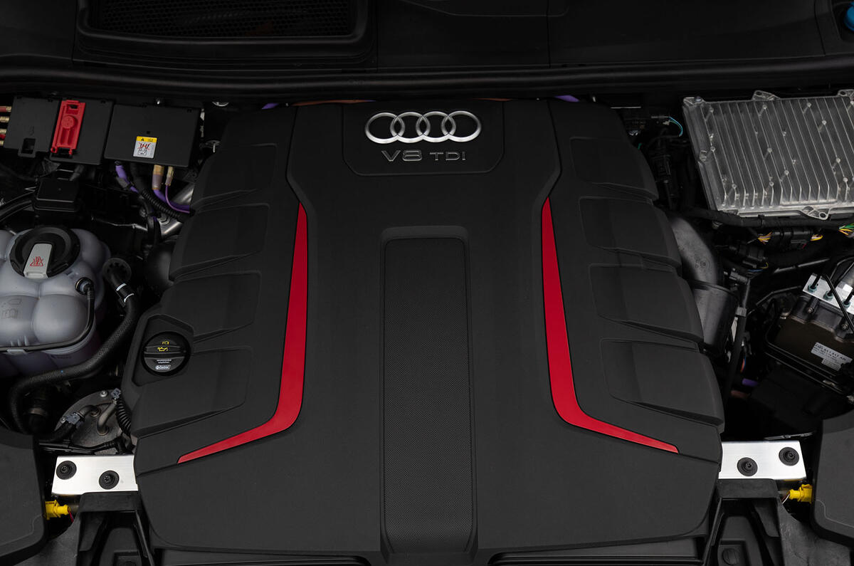 Audi SQ8 2019 road test review - engine