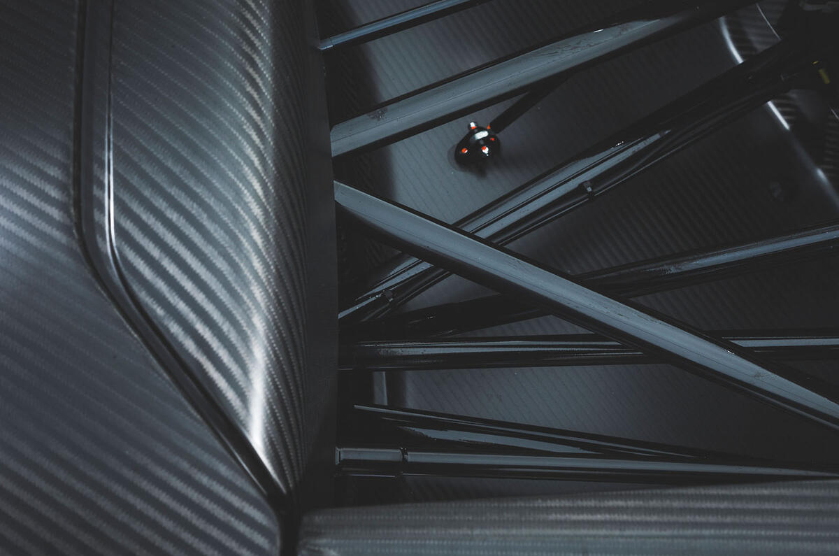 BAC Mono 2018 review - exposed carbon