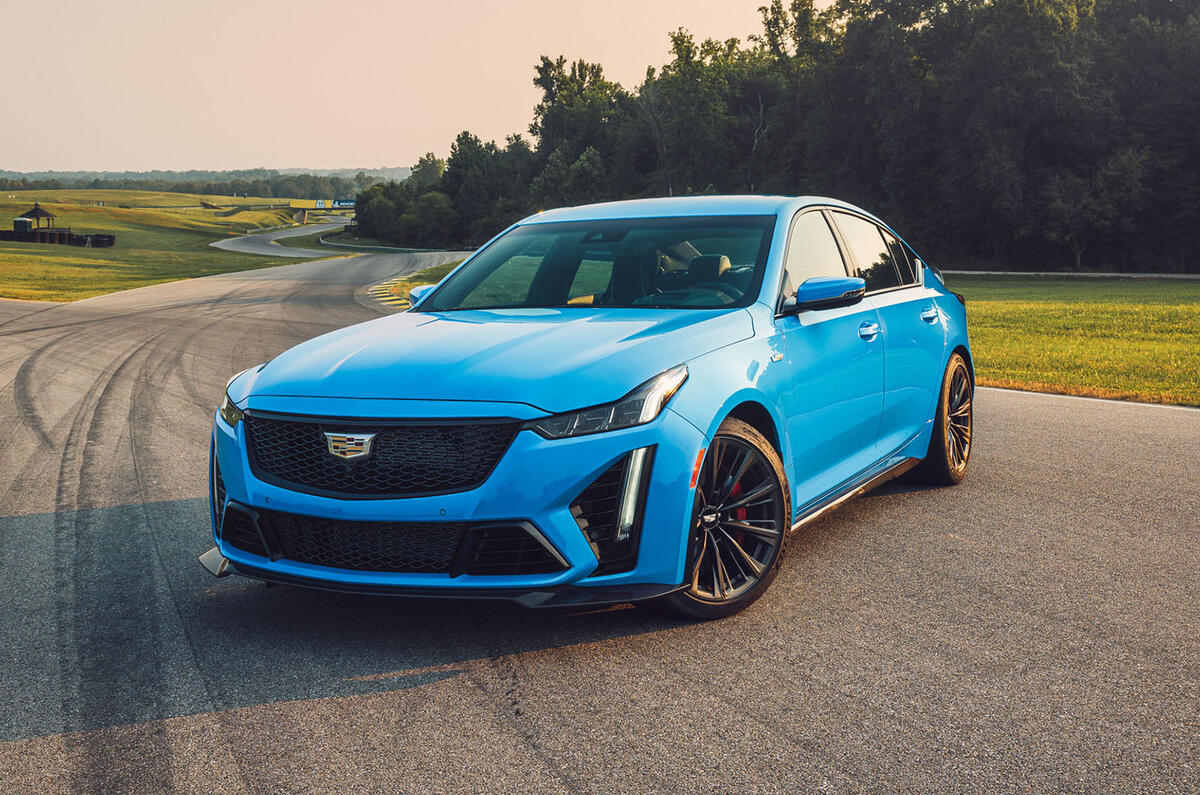 12 Cadillac CT5 V Blackwing 2022 review static front