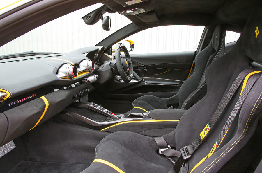 Ferrari 812 Superfast Interior Autocar