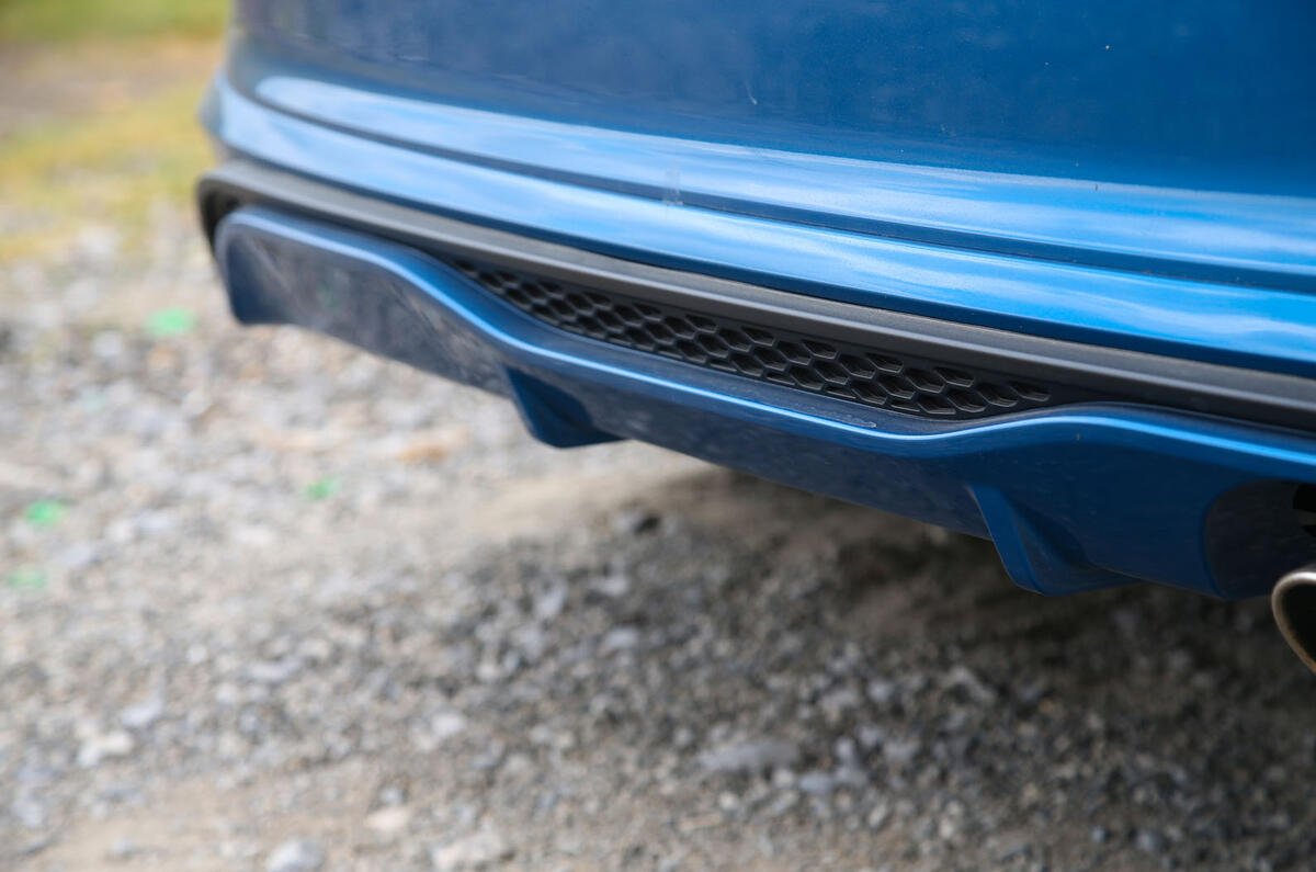 Ford Fiesta ST 2018 road test review rear diffuser