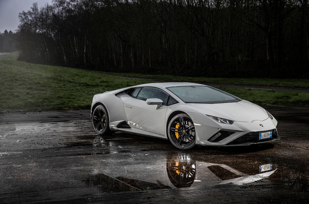 Lamborghini Huracan EVO RWD 2020 : essai routier - statique