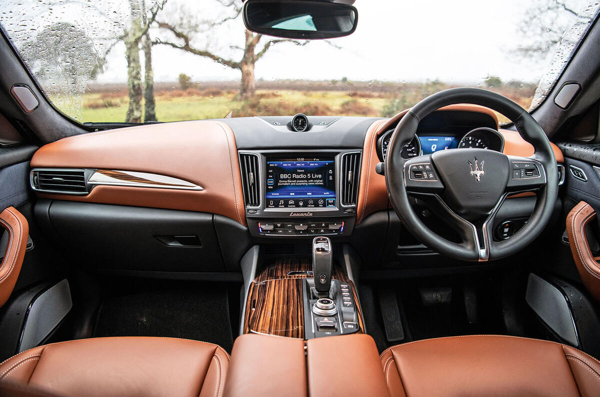 Maserati Levante Interior Autocar