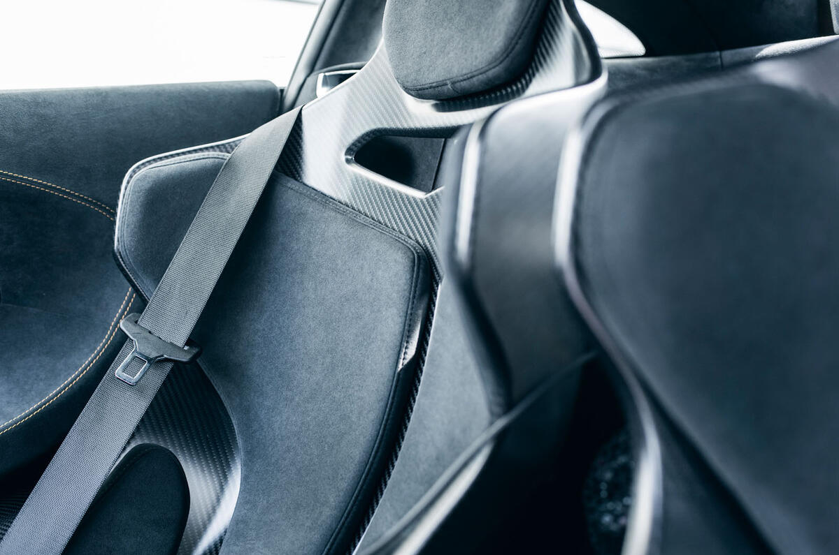 McLaren 600LT 2018 review - seats